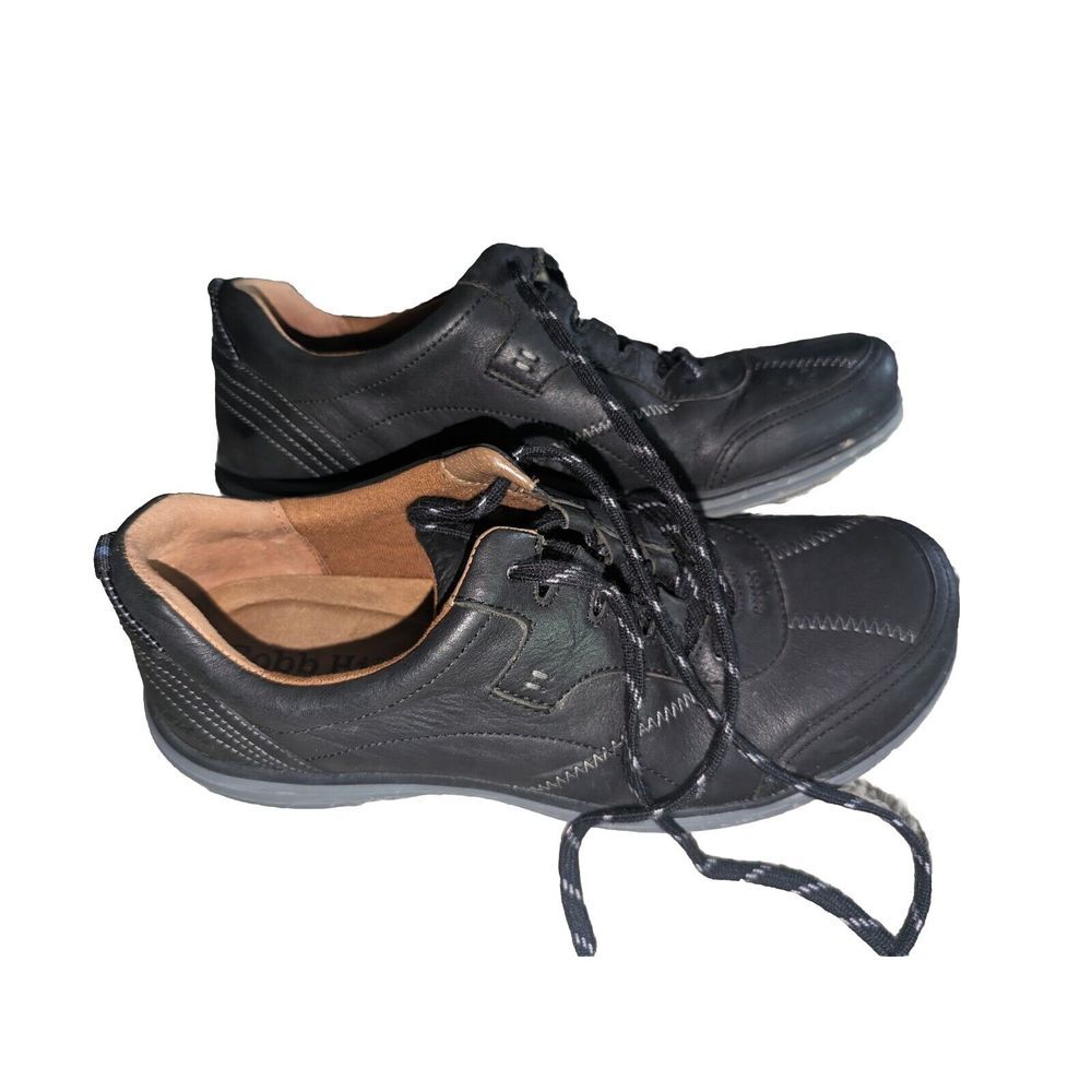 New Balance Cobb Hill Walking Shoes Womens 9N Black Revsky Low Lace Up Suede